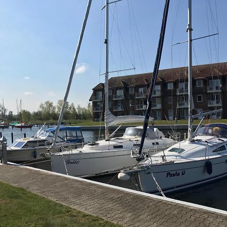Blick Auf Yachthafen An Der Ostsee Ueckermünde Kültér fotó